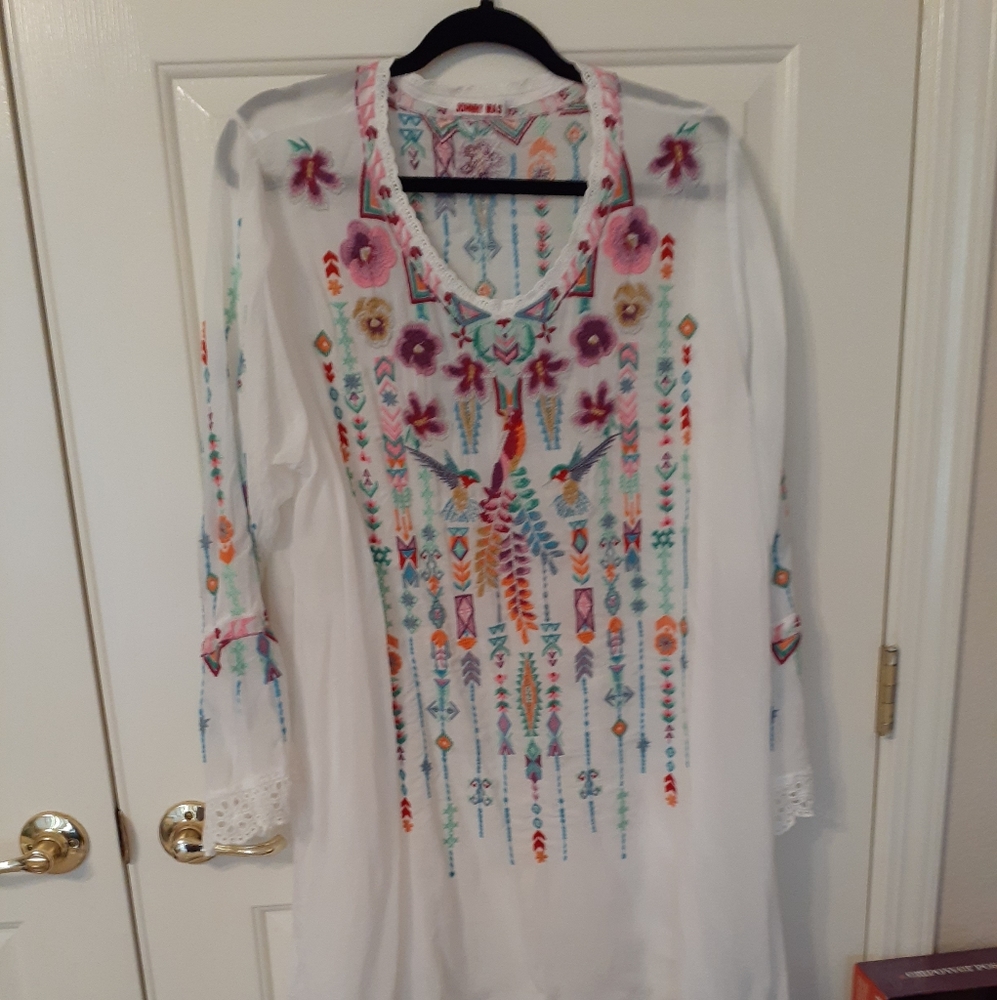 Embroidered tunic